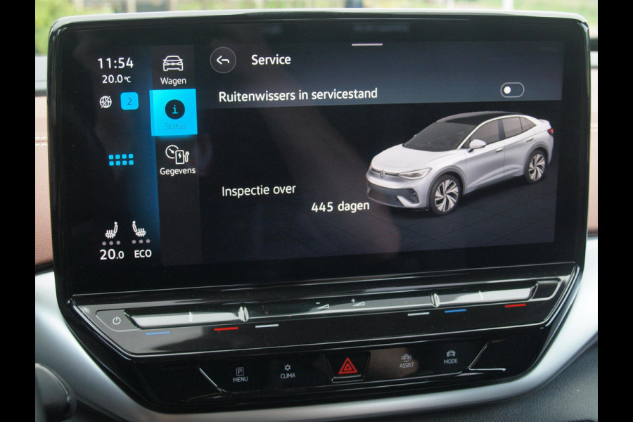 Volkswagen ID.5 Pro 77 kWh | Trekhaak | Camera | Apple Carplay | Warmtepomp | Sfeerverlichting | NL-Auto |