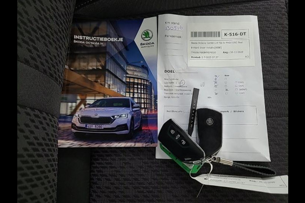 Škoda Octavia Combi 1.4 TSI AUTOMAAT iV 150 pk PHEV Business Edition Plus, vele opties, trekh,1e eigenaar, Originele NL auto nap