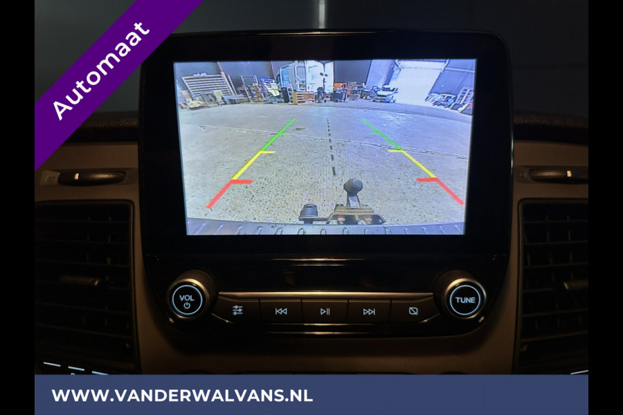 Ford Transit Custom 2.0 TDCI 131pk Automaat L1H1 Euro6 Airco | Camera | Navigatie | Adaptieve Cruisecontrol | Trekhaak | LED Verwarmde voorruit, Parkeersensoren, Bijrijdersbank