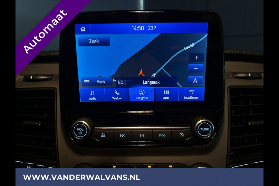 Ford Transit Custom 2.0 TDCI 131pk Automaat L1H1 Euro6 Airco | Camera | Navigatie | Adaptieve Cruisecontrol | Trekhaak | LED Verwarmde voorruit, Parkeersensoren, Bijrijdersbank