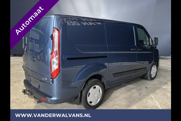 Ford Transit Custom 2.0 TDCI 131pk Automaat L1H1 Euro6 Airco | Camera | Navigatie | Adaptieve Cruisecontrol | Trekhaak | LED Verwarmde voorruit, Parkeersensoren, Bijrijdersbank