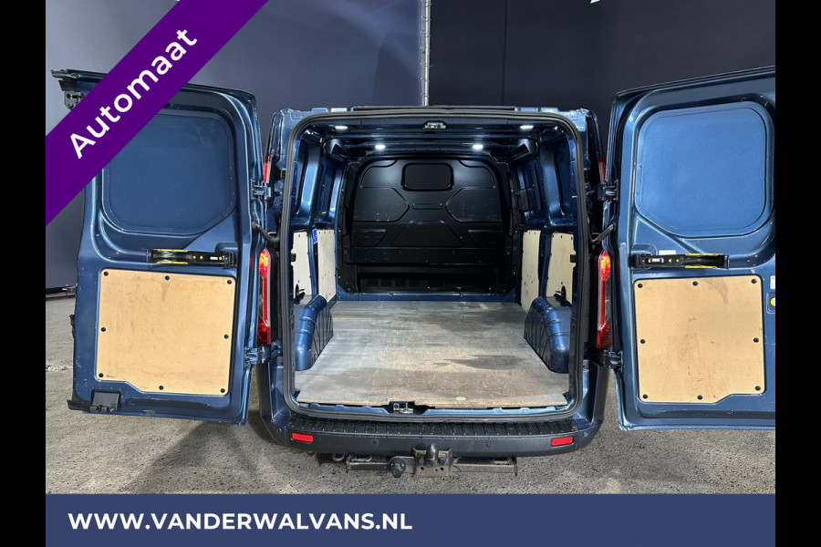 Ford Transit Custom 2.0 TDCI 131pk Automaat L1H1 Euro6 Airco | Camera | Navigatie | Adaptieve Cruisecontrol | Trekhaak | LED Verwarmde voorruit, Parkeersensoren, Bijrijdersbank