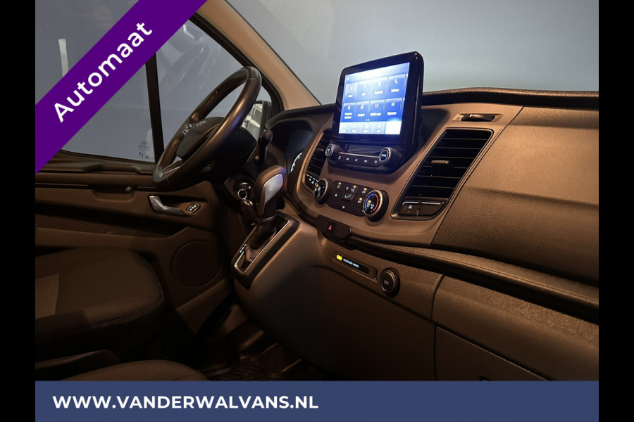 Ford Transit Custom 2.0 TDCI 131pk Automaat L1H1 Euro6 Airco | Camera | Navigatie | Adaptieve Cruisecontrol | Trekhaak | LED Verwarmde voorruit, Parkeersensoren, Bijrijdersbank