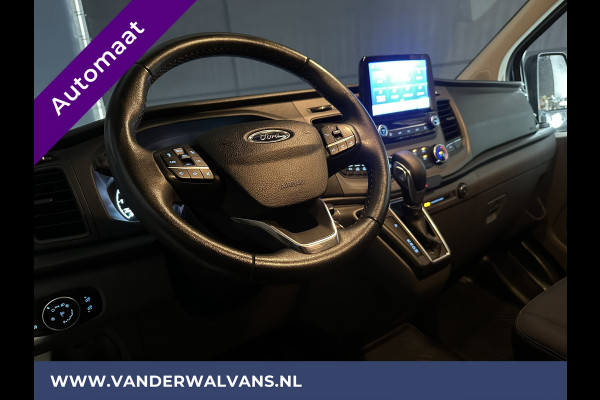 Ford Transit Custom 2.0 TDCI 131pk Automaat L1H1 Euro6 Airco | Camera | Navigatie | Adaptieve Cruisecontrol | Trekhaak | LED Verwarmde voorruit, Parkeersensoren, Bijrijdersbank