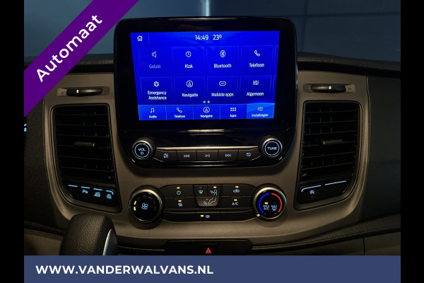 Ford Transit Custom 2.0 TDCI 131pk Automaat L1H1 Euro6 Airco | Camera | Navigatie | Adaptieve Cruisecontrol | Trekhaak | LED Verwarmde voorruit, Parkeersensoren, Bijrijdersbank