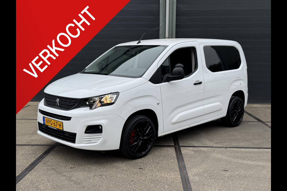 Peugeot Partner 1.5 BlueHDI Premium AIRCO / CRUISE CONTROLE / NAVI / 105 PK / EURO 6 Peugeot Partner 1.5 BlueHDI Premium AIRCO / CRUISE CONTROLE / NAVI / 105 PK / EURO 6