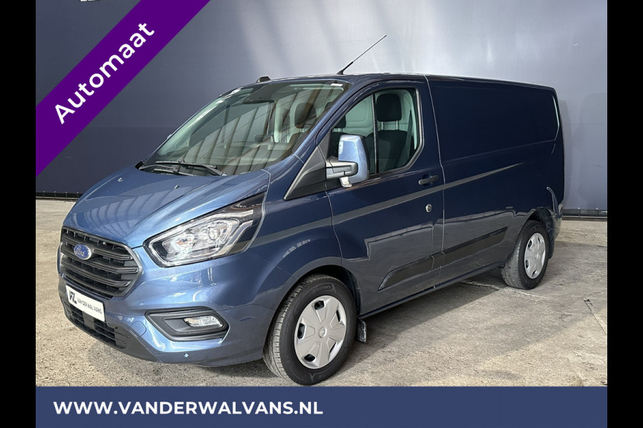 Ford Transit Custom 2.0 TDCI 131pk Automaat L1H1 Euro6 Airco | Camera | Navigatie | Adaptieve Cruisecontrol | Trekhaak | LED Verwarmde voorruit, Parkeersensoren, Bijrijdersbank