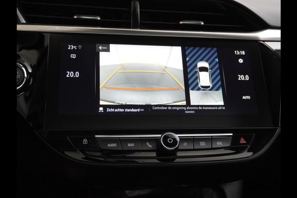 Opel CORSA-E Innovation 50kWh Pano-dak Leer 360°Camera Navi PDC-a+v Opel-Connect Apple Carplay Android Auto Stoelverwarming Ecc Stuurverwarmi Lmv Sensor dodehoek Visio park 1 Keyless Verkeersbord detectie Connected services Dealeronderhouden 1e Eigenaar Origineel Nederlandse Auto € 38.000 nieuw! Accugarantie tot 12-8-2028/160.000km