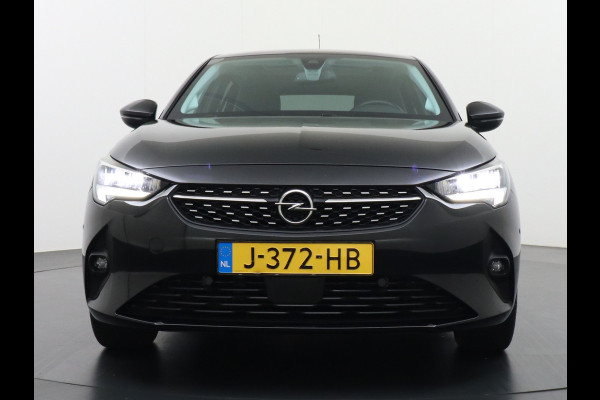 Opel CORSA-E Innovation 50kWh Pano-dak Leer 360°Camera Navi PDC-a+v Opel-Connect Apple Carplay Android Auto Stoelverwarming Ecc Stuurverwarmi Lmv Sensor dodehoek Visio park 1 Keyless Verkeersbord detectie Connected services Dealeronderhouden 1e Eigenaar Origineel Nederlandse Auto € 38.000 nieuw! Accugarantie tot 12-8-2028/160.000km