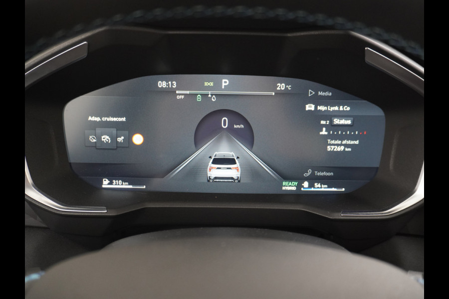 Lynk & Co 01 1.5 PHEV AUT-7 261pk Pano-Schuif-K-dak 20" 360°Camera Apple Carplay Android Auto Adaptive-Cruise Navi Pdc Ecc Keyless Led Plug-I Elek.Memory.Stoel File assistent Dodehoek detector Elektrisch bedienbare achterklep Rijstrooksensor Wifi Verkeersbord detectie 425Nm koppel 3,7kw laadvermogen A-label Euro 6 Hybride Benzine/Elektrisch rijden tot ca.69km 1.800kg trekvermogen