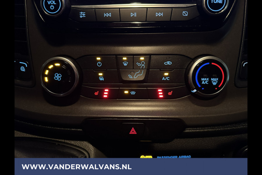 Ford Transit Custom 2.0 TDCI L2H1 Euro6 Airco | Camera | Navigatie | LED | Apple Carplay | 2800kg Trekvermogen Cruisecontrol, Parkeersensoren, Stoelverwarming, Verwarmde voorruit, Bijrijdersbank, Android auto