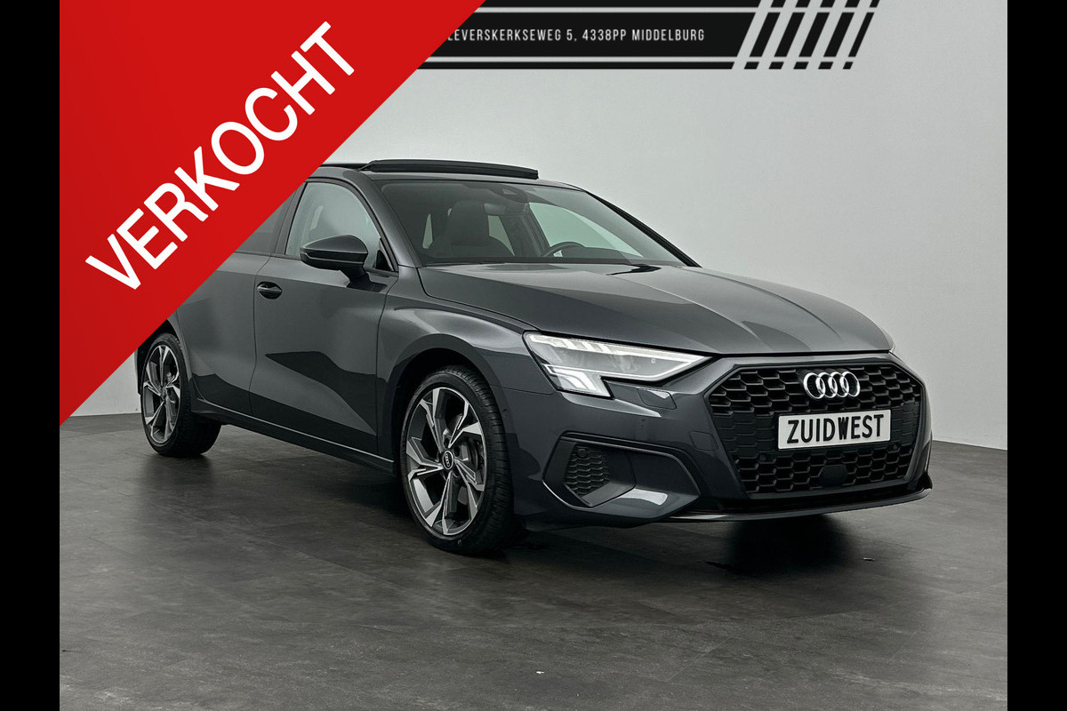 Audi A3 Sportback 40 TFSI e S-Line Pano Matrix Massage Audi A3 Sportback 40 TFSI e S-Line Pano Matrix Massage