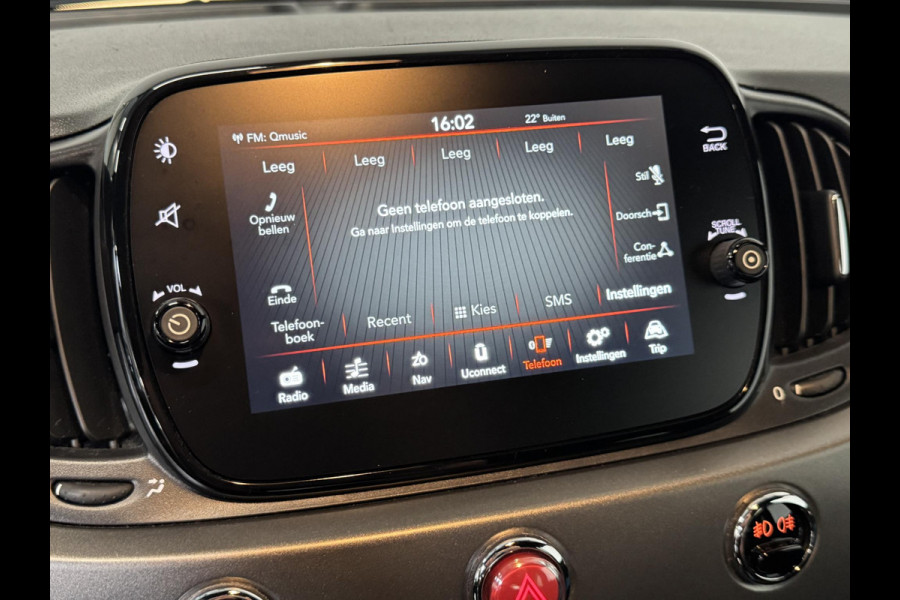Fiat 500 1.2 Sport | Navigatie | Climate control | Bluetooth | Cruise control | DAB | Sportstoelen | Lichtmetalen velgen