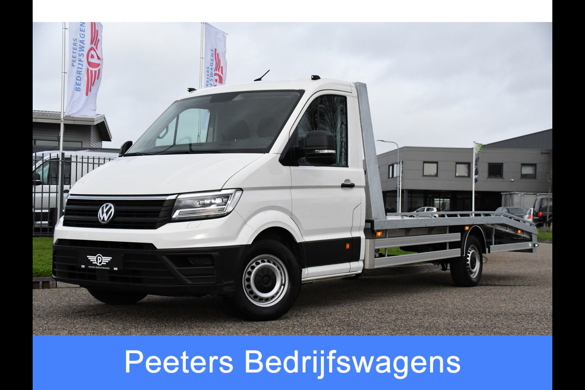 Volkswagen Crafter 35 2.0 TDI L4 Oprijwagen 177PK, Luchtvering, Automaat, Cruise, Direct Leverbaar, Multimedia, Carplay, Lier, Autotransport Volkswagen Crafter 35 2.0 TDI L4 Oprijwagen 177PK, Luchtvering, Automaat, Cruise, Direct Leverbaar, Multimedia, Carplay, Lier, Autotransport