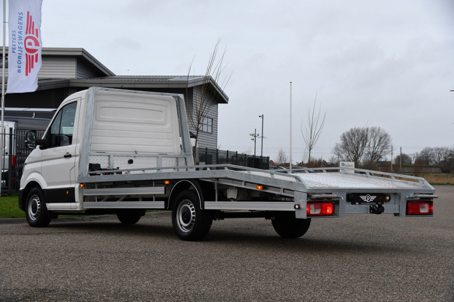 Volkswagen Crafter 35 2.0 TDI L4 Oprijwagen 177PK, Luchtvering, Automaat, Cruise, Direct Leverbaar, Multimedia, Carplay, Lier,  Autotransport