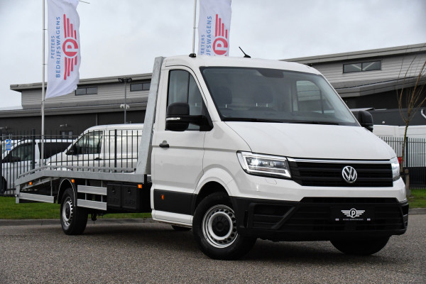 Volkswagen Crafter 35 2.0 TDI L4 Oprijwagen 177PK, Luchtvering, Automaat, Cruise, Direct Leverbaar, Multimedia, Carplay, Lier,  Autotransport