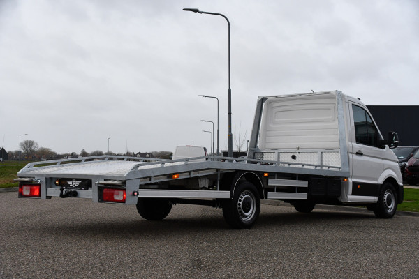 Volkswagen Crafter 35 2.0 TDI L4 Oprijwagen 177PK, Luchtvering, Automaat, Cruise, Direct Leverbaar, Multimedia, Carplay, Lier,  Autotransport