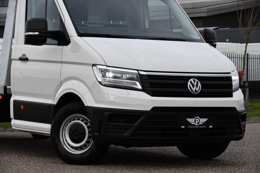 Volkswagen Crafter 35 2.0 TDI L4 Oprijwagen 177PK, Luchtvering, Automaat, Cruise, Direct Leverbaar, Multimedia, Carplay, Lier,  Autotransport