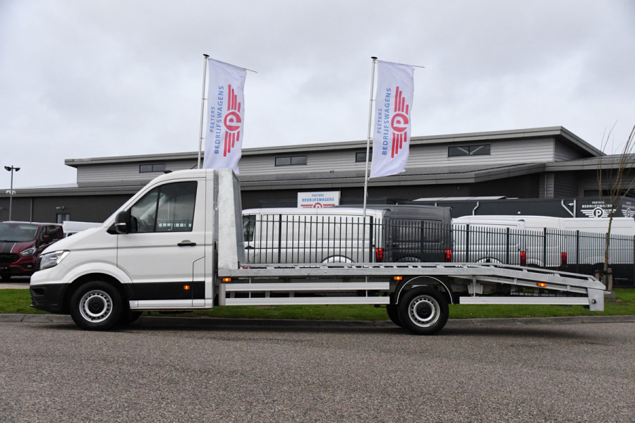 Volkswagen Crafter 35 2.0 TDI L4 Oprijwagen 177PK, Luchtvering, Automaat, Cruise, Direct Leverbaar, Multimedia, Carplay, Lier,  Autotransport