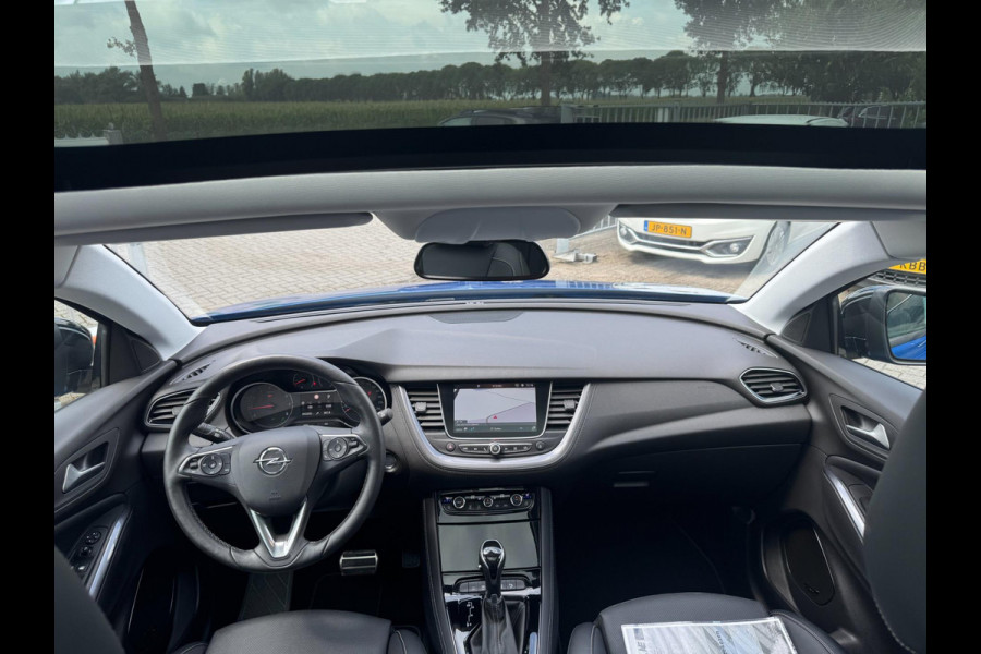 Opel Grandland X 1.6 Turbo Ultimate 133 kw / 181 Pk / AFN. TREKHAAK / ELEKTR. KLEP / LEDER / PANO / STOELVENTILATIE / 4-SEIZ BAND