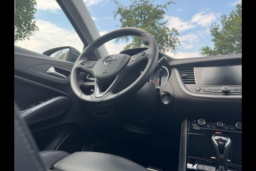 Opel Grandland X 1.6 Turbo Ultimate 133 kw / 181 Pk / AFN. TREKHAAK / ELEKTR. KLEP / LEDER / PANO / STOELVENTILATIE / 4-SEIZ BAND