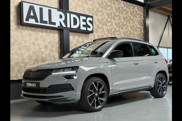 Škoda Karoq 2.0 TSI 4x4 Sportline Business | BTW | Nardo | Pano | Keyless | Trekhaak | 360 Camera | Sfeerverlichting