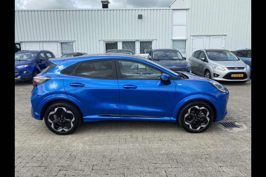 Ford Puma 1.0 EcoBoost Hybrid ST-Line X 155pk Automaat | Panoramadak | Afneembare trekhaak | Winter Pack | Adaptive cruise control | 360 graden camera | Bang&Olufsen | Elektrsiche achterklep | Matrix LED
