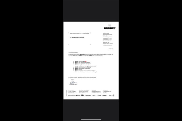 Mercedes-Benz G-Klasse G63 G800 BRABUS Carbon|Sterrenhemel|Pano|Uitlaat