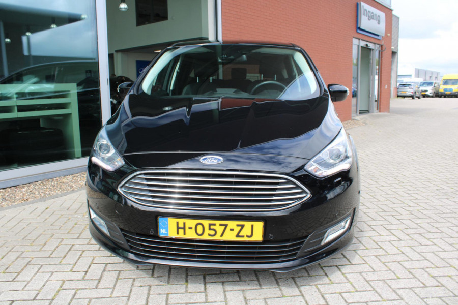 Ford C-MAX 1.0 EcoBoost 125 PK Titanium | Trekhaak | Winterpack | All Season banden | Camera | PDC V+A | Privacy Glass | Navigatie | 17 INCH Lichtmetalen Velgen | Xenon | Dealeronderhouden