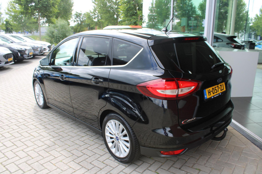 Ford C-MAX 1.0 EcoBoost 125 PK Titanium | Trekhaak | Winterpack | All Season banden | Camera | PDC V+A | Privacy Glass | Navigatie | 17 INCH Lichtmetalen Velgen | Xenon | Dealeronderhouden