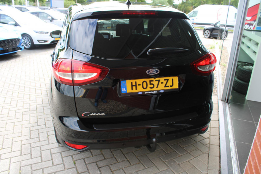 Ford C-MAX 1.0 EcoBoost 125 PK Titanium | Trekhaak | Winterpack | All Season banden | Camera | PDC V+A | Privacy Glass | Navigatie | 17 INCH Lichtmetalen Velgen | Xenon | Dealeronderhouden