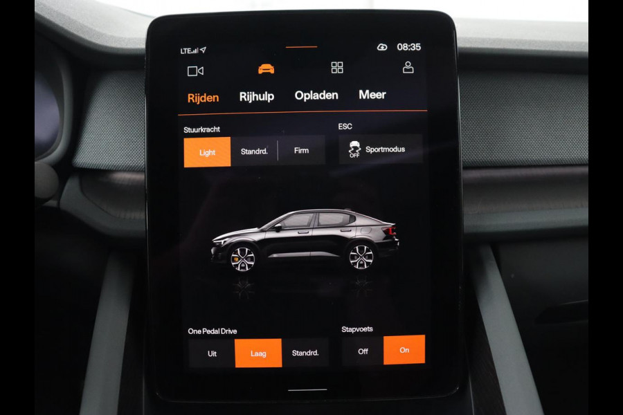 Polestar 2 Long Range Dual Motor Launch Edition 78kWh | Panoramadak | Stoel & stuurverwarming | 360 camera | Adaptive cruise | Harman/Kardon | Carplay