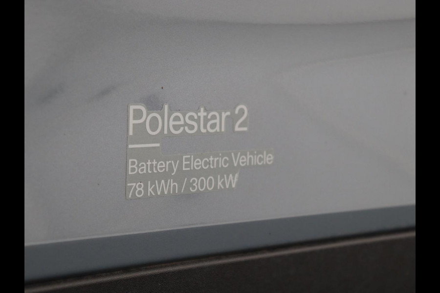 Polestar 2 Long Range Dual Motor Launch Edition 78kWh | Panoramadak | Stoel & stuurverwarming | 360 camera | Adaptive cruise | Harman/Kardon | Carplay