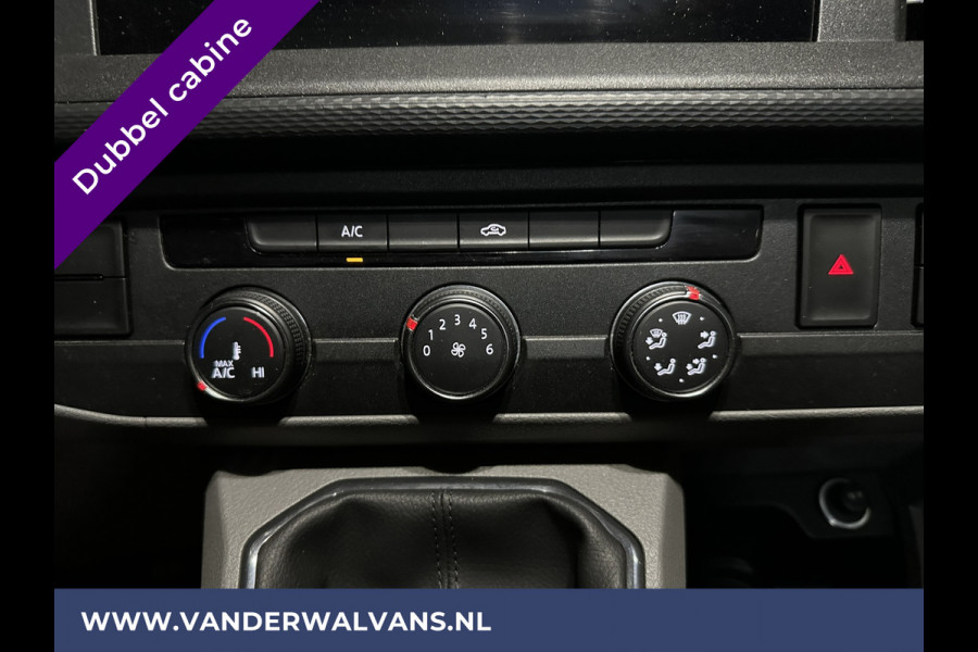 Volkswagen Transporter 2.0 TDI L2H1 Dubbele Cabine Euro6 Airco | 5-Zits | Navigatie | Trekhaak | Apple Carplay Android Auto, Cruisecontrol, Parkeersensoren