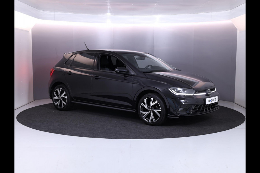 Volkswagen Polo 1.0 TSI R-Line 95 pk Automaat (DSG) | Verlengde garantie | Navigatie via App | Parkeersensoren | Adaptieve cruise control | Matrix LED koplampen |