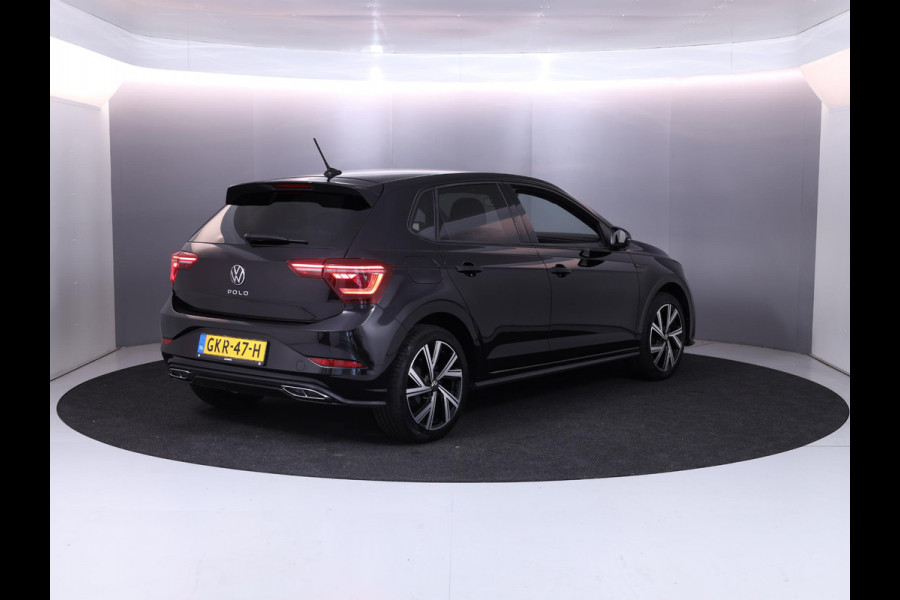 Volkswagen Polo 1.0 TSI R-Line 95 pk Automaat (DSG) | Verlengde garantie | Navigatie via App | Parkeersensoren | Adaptieve cruise control | Matrix LED koplampen |