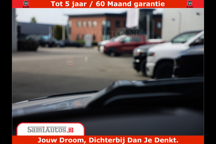 Dodge Ram 1500 1500 Limited Night High Output 540HP 706Nm | Massage + Full Option | De Meest Luxe en Volle Pick-Up in zijn Klasse | Comfortabele Dubbele Cabine met Royale 5 Zitplaatsen | BPM vrij | Nu Leverbaar uit Voorraad | Voorraad Nr 2336 - 7700
