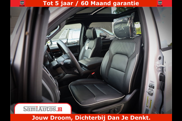 Dodge Ram 1500 1500 Limited Night High Output 540HP 706Nm | Massage + Full Option | De Meest Luxe en Volle Pick-Up in zijn Klasse | Comfortabele Dubbele Cabine met Royale 5 Zitplaatsen | BPM vrij | Nu Leverbaar uit Voorraad | Voorraad Nr 2336 - 7700