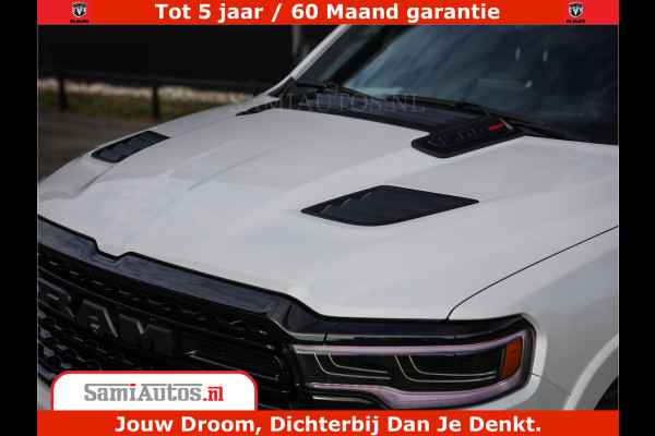Dodge Ram 1500 1500 Limited Night High Output 540HP 706Nm | Massage + Full Option | De Meest Luxe en Volle Pick-Up in zijn Klasse | Comfortabele Dubbele Cabine met Royale 5 Zitplaatsen | BPM vrij | Nu Leverbaar uit Voorraad | Voorraad Nr 2336 - 7700