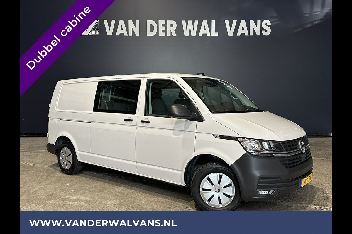 Volkswagen Transporter 2.0 TDI L2H1 Dubbele Cabine Euro6 Airco | 5-Zits | Navigatie | Trekhaak | Apple Carplay Android Auto, Cruisecontrol, Parkeersensoren Volkswagen Transporter 2.0 TDI L2H1 Dubbele Cabine Euro6 Airco | 5-Zits | Navigatie | Trekhaak | Apple Carplay Android Auto, Cruisecontrol, Parkeersensoren
