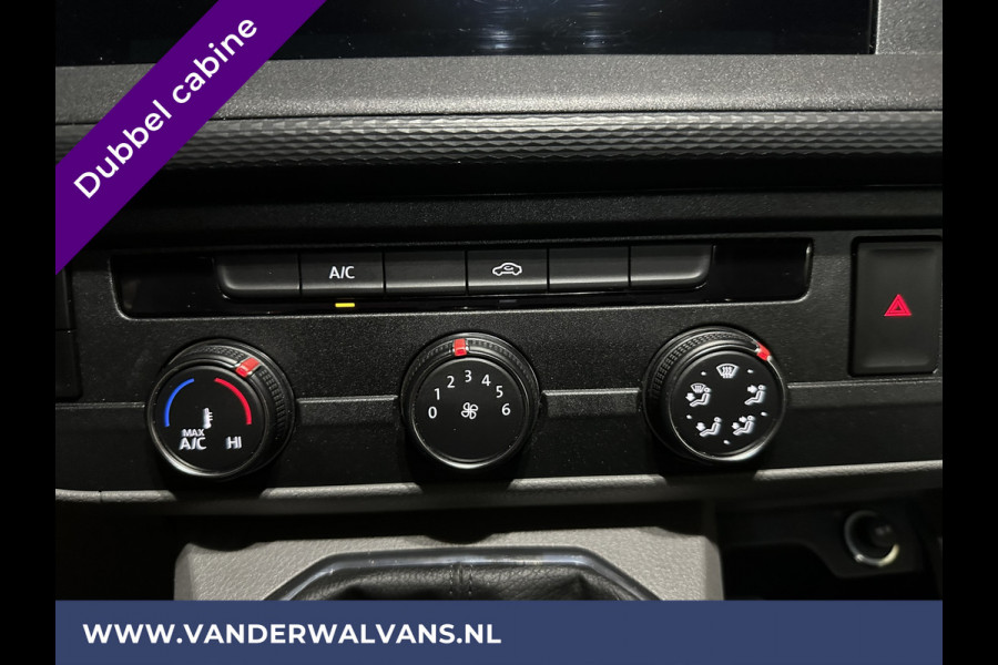 Volkswagen Transporter 2.0 TDI L2H1 Dubbele Cabine Euro6 Airco | 5-Zits | Navigatie | Trekhaak | Apple Carplay Android Auto, Cruisecontrol, Parkeersensoren