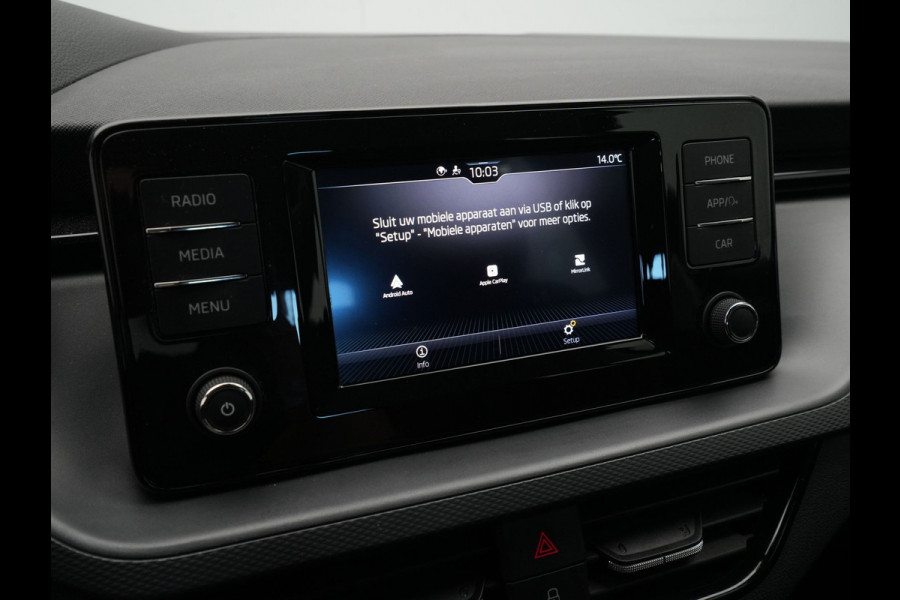 Škoda SCALA 1.0 TSI 95pk Active Navi via app Cruise Dab Lane + Front assist 300