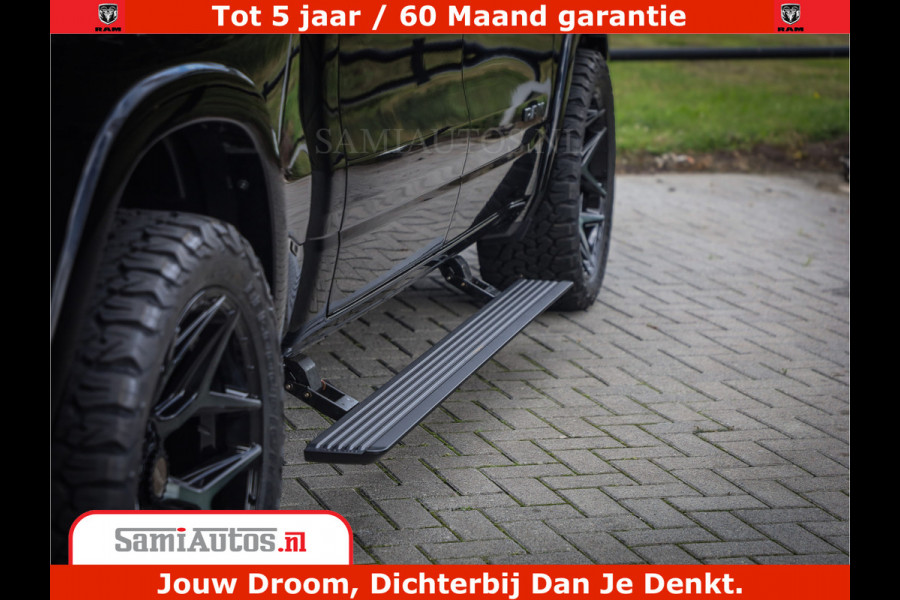 Dodge Ram 1500 Limited Night High Output 540HP 706Nm | Massage + Full Option | De Meest Luxe en Volle Pick-Up in zijn Klasse | Comfortabele Dubbele Cabine met Royale 5 Zitplaatsen | BPM vrij | Nu Leverbaar uit Voorraad | Voorraad Nr 2326 - 5169