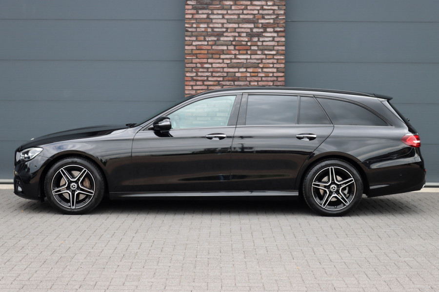 Mercedes-Benz E-Klasse Estate 200 AMG Line Premium+ Aut9 | Panoramadak | Burmester | Memory | Trekhaak | Leder | Surround Camera | Keyless Go | Nightpakket |