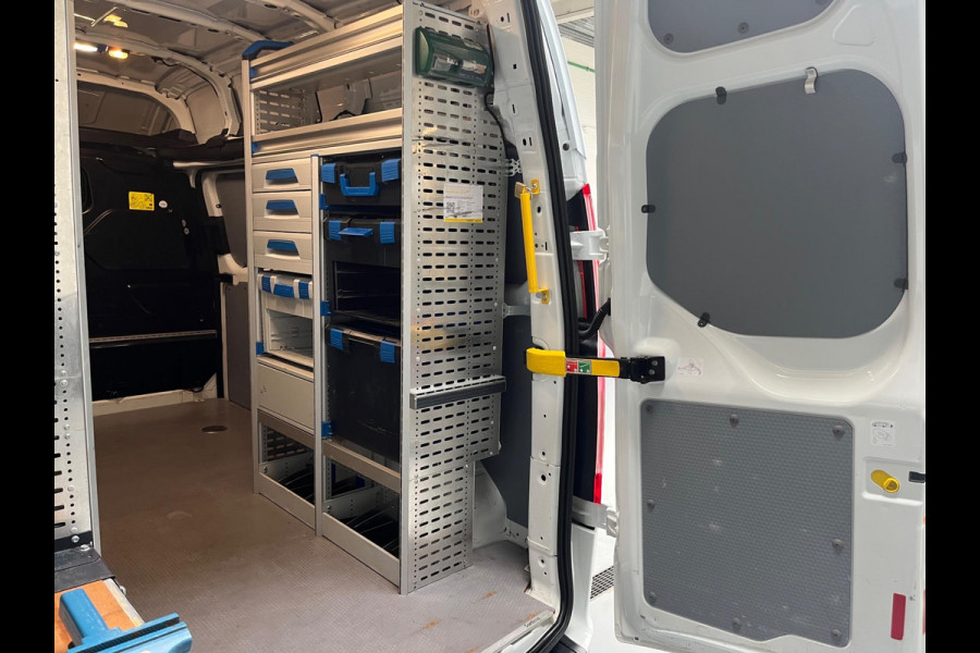 Ford Transit Custom SERVICEWAGEN LANG/ HOOG 320 2.0 TDCI EURO6 L2H2 3Persoons TREND SORTIMO INRICHTING V230 OMVORMER RIJKLAARPRIJS