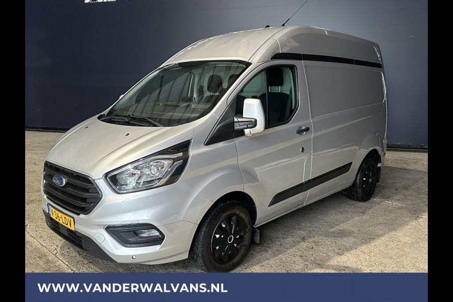 Ford Transit Custom 2.0 TDCI L1H2 Euro6 Airco | Navigatie | LED | Cruisecontrol | Apple Carplay Android Auto, Parkeersensoren, Bijrijdersbank