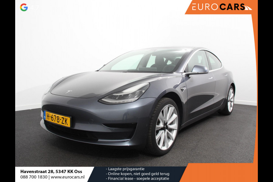 Tesla Model 3 Standard RWD Plus 60 kWh | Leder | Panorama dak | Parkeer sensoren VA + Camera | Cruise Control Adaptive | Lichtmetalen velgen