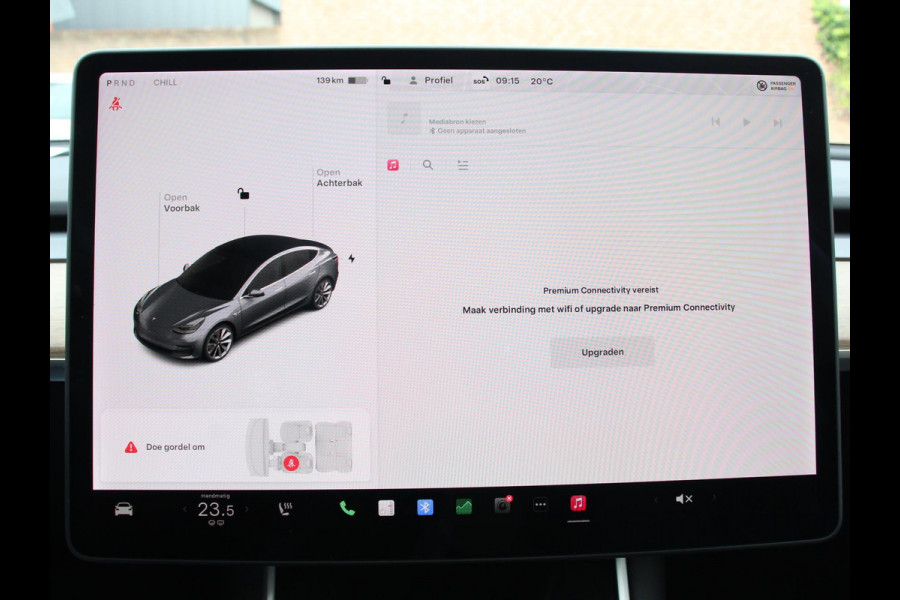 Tesla Model 3 Standard RWD Plus 60 kWh | Leder | Panorama dak | Parkeer sensoren VA + Camera | Cruise Control Adaptive | Lichtmetalen velgen