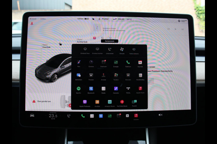 Tesla Model 3 Standard RWD Plus 60 kWh | Leder | Panorama dak | Parkeer sensoren VA + Camera | Cruise Control Adaptive | Lichtmetalen velgen