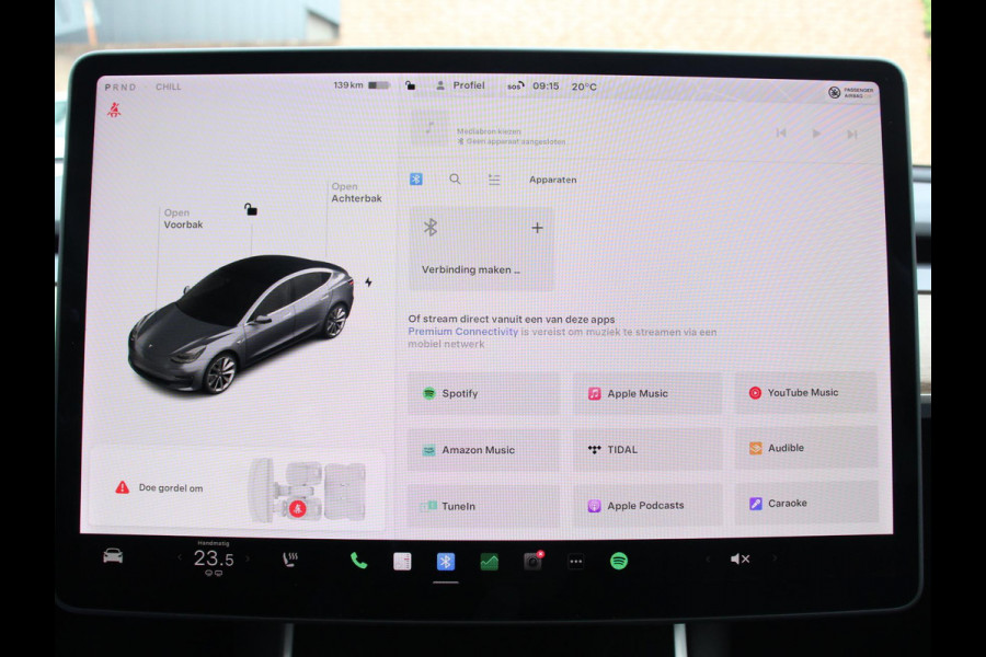 Tesla Model 3 Standard RWD Plus 60 kWh | Leder | Panorama dak | Parkeer sensoren VA + Camera | Cruise Control Adaptive | Lichtmetalen velgen